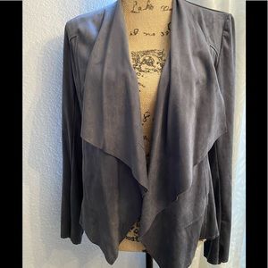 Blue/grey dress coat